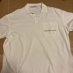 Calvin Klein Jeans ポロシャツ ホワイト