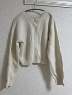 クロップド カーディガン g.u