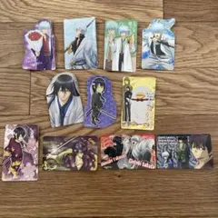 銀魂 坂田銀時　桂小太郎　高杉晋助　11枚 カードダスステッカーコレクション