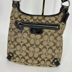 COACH コーチ シグネチャー ショルダーバッグ グレー系 Y2K 6845