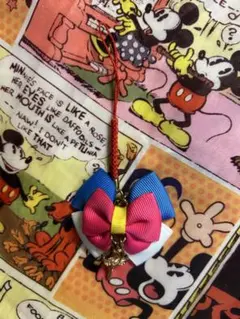 リボンチャーム　ストラップ