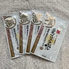 豆乳イソフラボン　濃厚美容液マスク 4枚