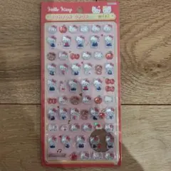 【正規品】ボンボンドロップシール　サンリオmini 赤キティ