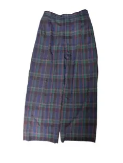 90s vintage wide slacks ツータック チェック 人気色のサムネイル