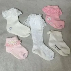 【未使用】ベビー靴下 5足セット 11-12cm 13-15cm