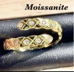 JAN29-CC●モアサナイト フリーサイズリング● silver925製