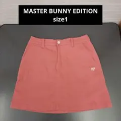 MASTER BUNNY EDITION ゴルフ スカート ピンク　size1のサムネイル