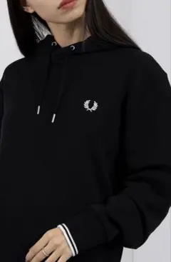 FRED PERRY Tipped Hooded Sweatshirt