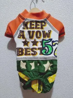 犬服 cheers pet 複数のパッチがかっこいい デニムパンツ サイズXS