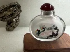 手描き 内絵 鼻煙壺 中国伝統工芸 魚 ガラス製 工芸品 - メルカリ