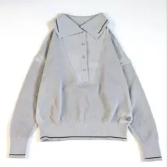 【極美品】ニューバランスゴルフ　ポロニット　メッシュ　プルオーバー　ゴルフウェアのサムネイル