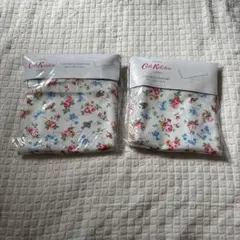 キャスキッドソン　ボックス型ポーチ2点まとめて