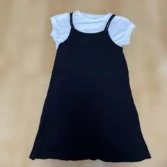 GUリブワンピース130cm