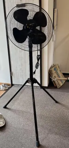⭐️美品⭐️トラスコ 工場扇 ジェネラルファン TFBA-45S-BK 扇風機 黒