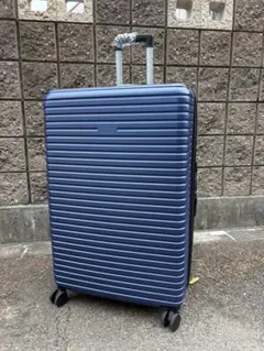 大容量LLサイズ134L☆新品TSAロック付スーツケース 黄色 軽量 長期旅行