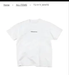 Da-iCE TERMINAL ロゴ Tシャツ ホワイト　L size