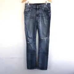 Nudie Jeans ヌーディー ジーンズ THIN FINN ダメージデニム