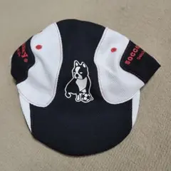 soccer junkyキッズ キャップ ブラック ホワイトのサムネイル