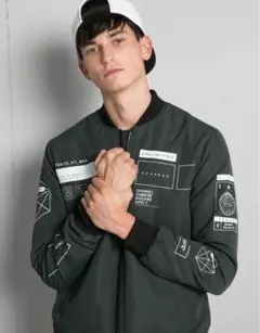 ［新品未使用］ Bershka ベルシュカ ダークグリーン MA-1ジャケット