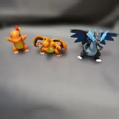 ポケモン フィギュア 3体セット カメックス リザードン フシギバナ