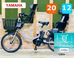2020 希少 最高峰バビー ヤマハ 子供乗せ電動アシスト自転車 H4170