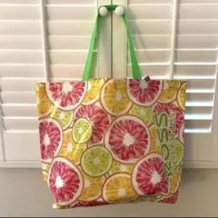 【日本未発売】大容量　ロスドレスフォーレス　軽量　トートバッグ　フルーツ　果物