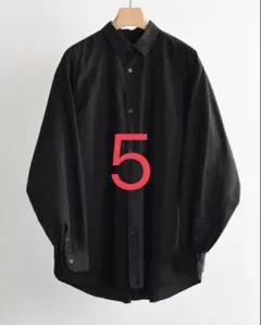 COMOLI ブラックコモリシャツ サイズ3 26AW - メルカリ