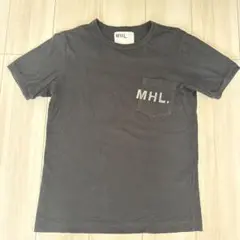 MHL. ブラック 半袖Tシャツ M