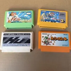 ファミコンソフト4本セット