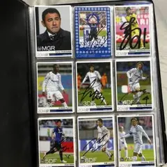 2008 ガンバ大阪ACL優勝 西野朗監督 直筆サイン メモリアルセット