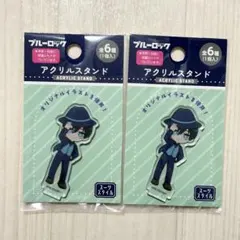ダイソー　ブルーロック　糸師凛　アクリルスタンド　2点セット