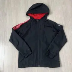 UNDER ARMOUR フード付きジャケット 黒/赤