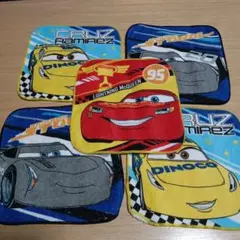 新品　カーズ タオル 5枚セット　幼稚園　保育園　男の子 プチタオル