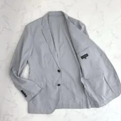 美品/LL】バーバリーロンドン ステンカラーコート ギンガムチェック 灰 