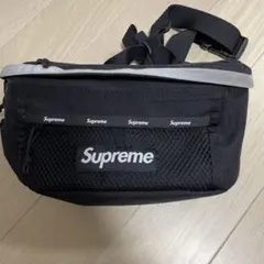 Supreme ブラック ショルダーバッグ