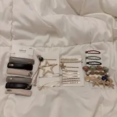 Lattice ヘアピンセット　バレッタ　ヘアクリップ　多種類