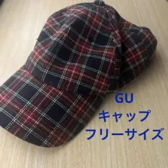 アウトドア チェック柄 ベースボールキャップ 帽子 登山 散歩 GU WEGOのサムネイル