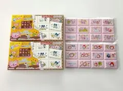 ちょこぶろっくしーる　たまごっち　ふらわっち　いちごっち＆りんごっち