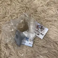 木彫りの動物たち　マスコットフィギュア3 2点セット