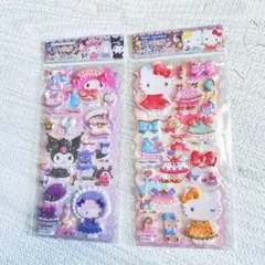 【新品】マイメロ クロミ ハローキティ ファッションコーディネートシール　セット