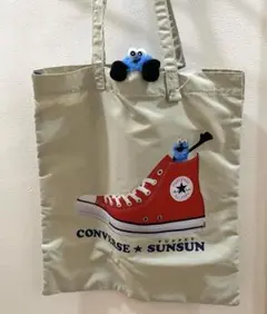 パペットスンスン　コンバーストートバッグ & ひっかけマスコット セット