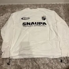 SNAUPA 長袖カットソー ホワイト