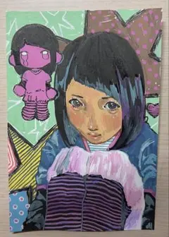 原画ポストカード アシメ