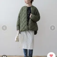 AMERICANHOLIC 軽ポカリバーシブルキルティングコート　Mサイズ