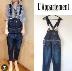 定番　L'Appartement　 デニム　サロペット　オールインワンのサムネイル
