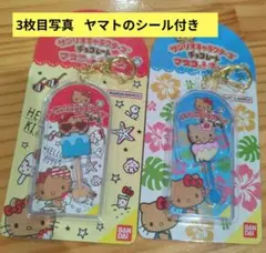 サンリオキャラクターズ チョコレートマスコットチャーム 2種+ヤマトシール2枚