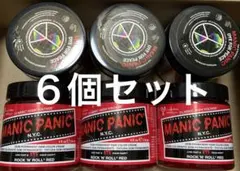 【新品】6個セット　MANIC PANIC Red ロックンロール　レッドのサムネイル