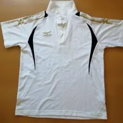 Mizuno ポロシャツ M ホワイト
