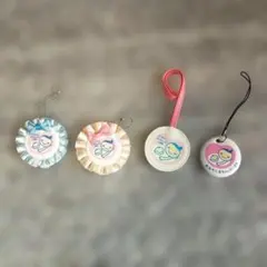 マタニティマーク ロゼット キーホルダー 4点セット