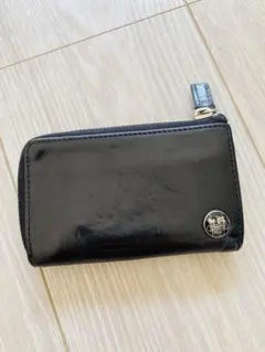 COACH コーチ　子牛皮小さい財布 カード財布 キーホルダー